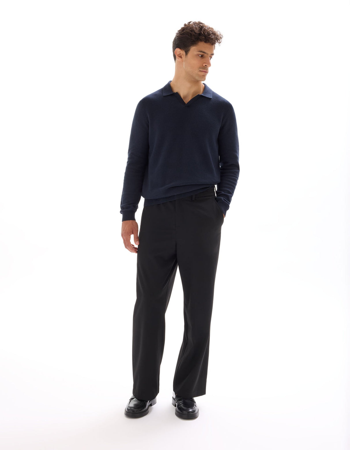 Polo Collar Sweater - Runner