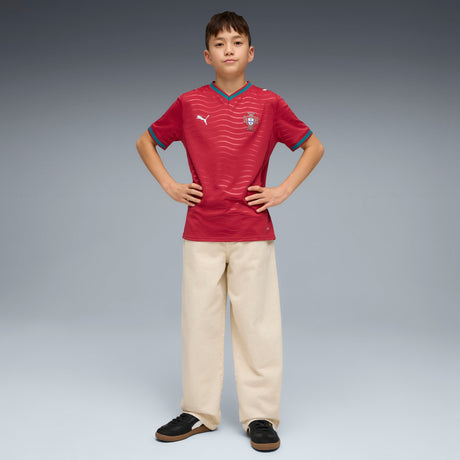 Portugal 2026 Home Jersey Youth - Runner