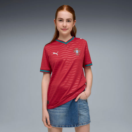 Portugal 2026 Home Jersey Youth - Runner