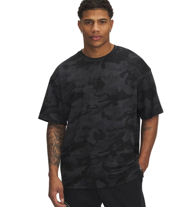 Project Rock Heavyweight Printed Men's Short Sleeve - Runner