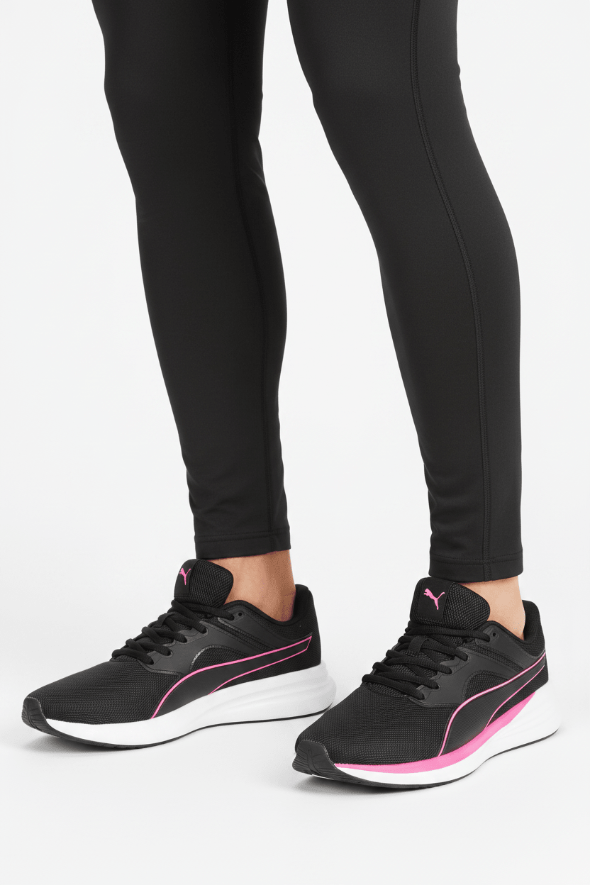 PUMA TRANSPORT PUMA BLACK-RAVISH-PUMA WHITE - Runner