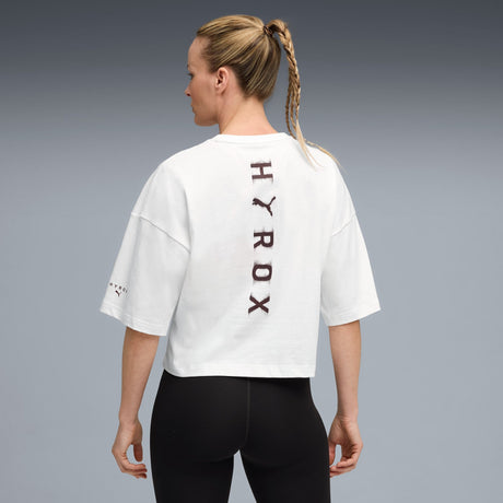 PUMA x HYROX Cropped Lifestyle Tee Women - Runner
