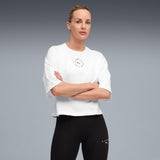 PUMA x HYROX Cropped Lifestyle Tee Women - Runner