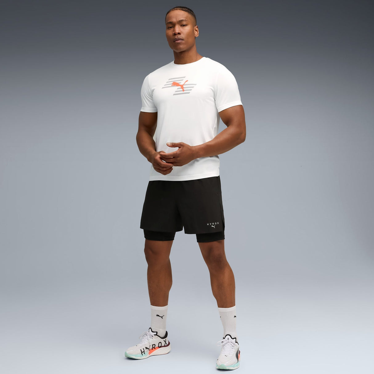 PUMA x HYROX Graphic Tee Men - Runner