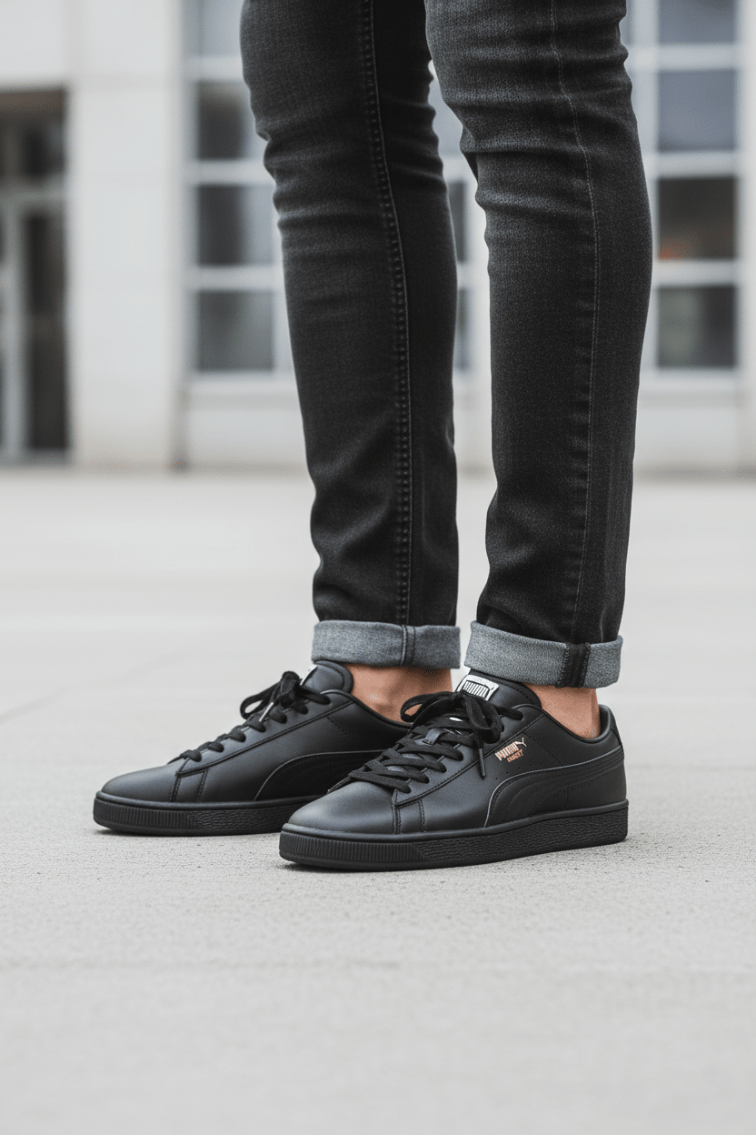 PUMABasket Classic XXI Puma Black-Puma Black - Runner