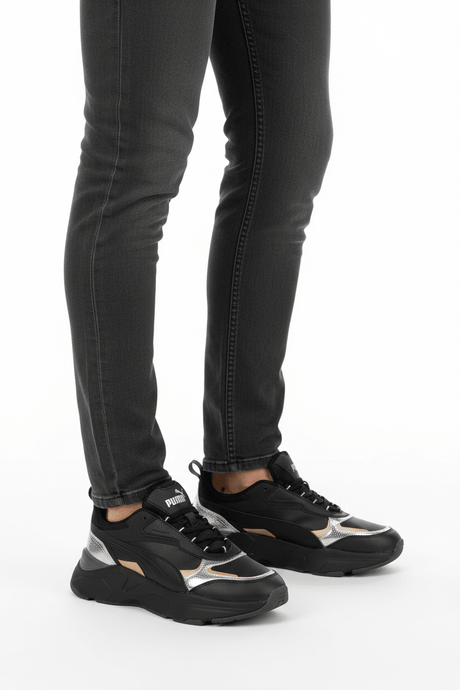 PUMACASSIA METALLIC SHINE PUMA BLACK-PUMA SI - Runner