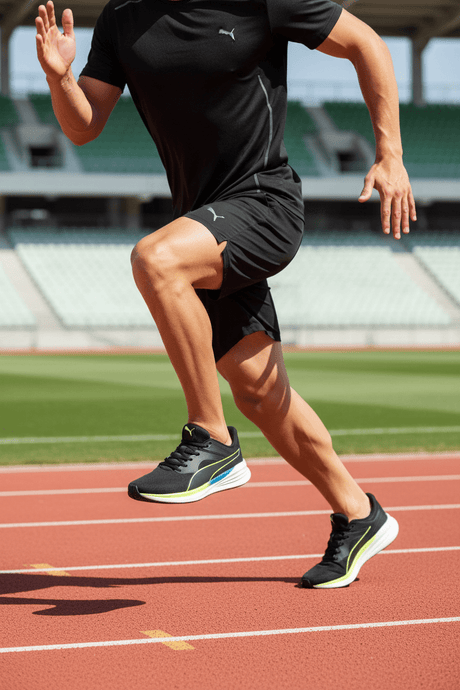 PUMATRANSPORT PUMA BLACK-LIME POW-OCEAN TROP - Runner