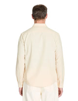 Regular - Fit 100% Cotton Chambray Shirt - Beige - Runner