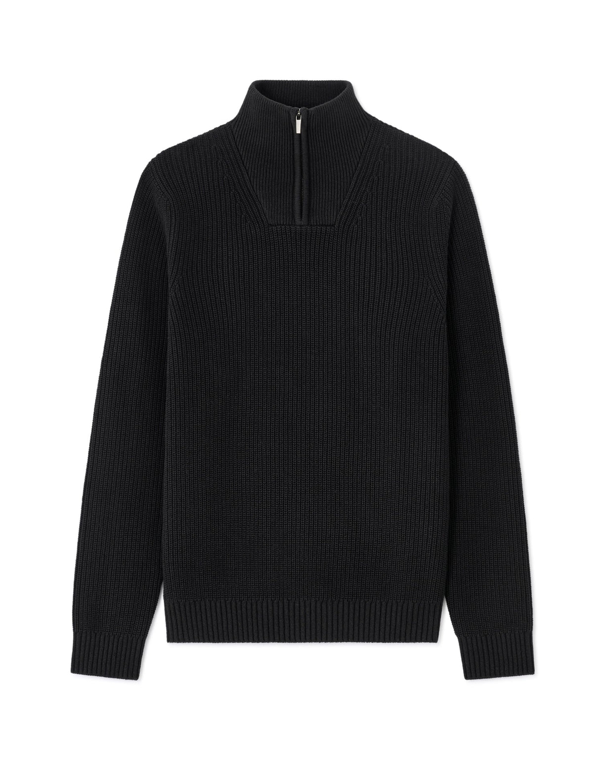 Regular Fit Trucker Neck Sweater - Runner
