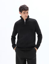 Regular Fit Trucker Neck Sweater - Runner