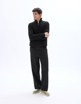 Regular Fit Trucker Neck Sweater - Runner