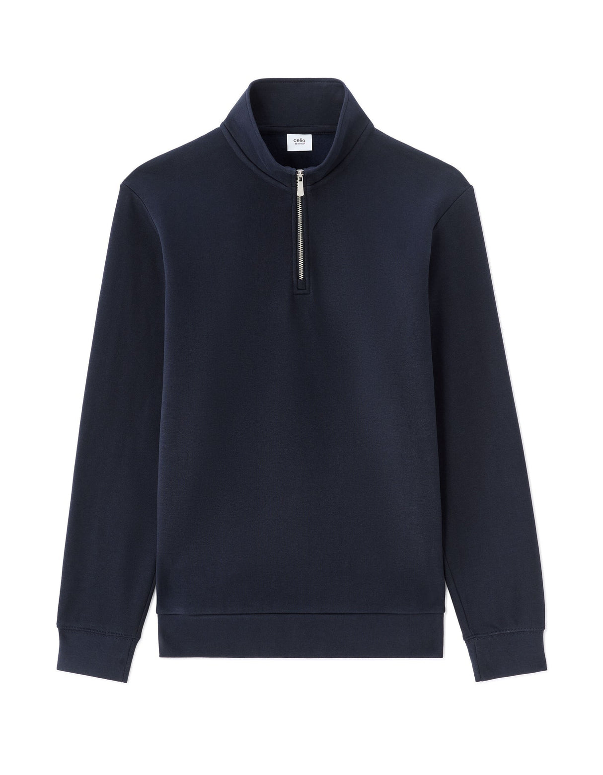 Regular Mock - Neck Sweatshirt - Runner