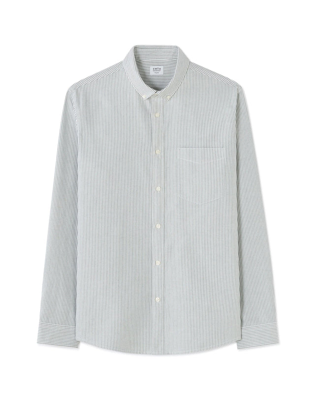Regular Oxford Striped Shirt - Runner