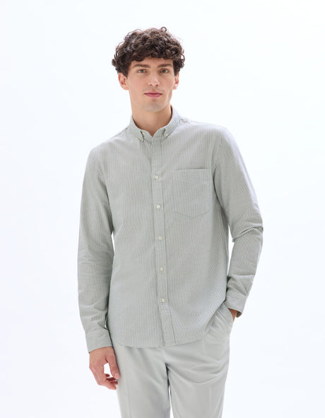 Regular Oxford Striped Shirt - Runner