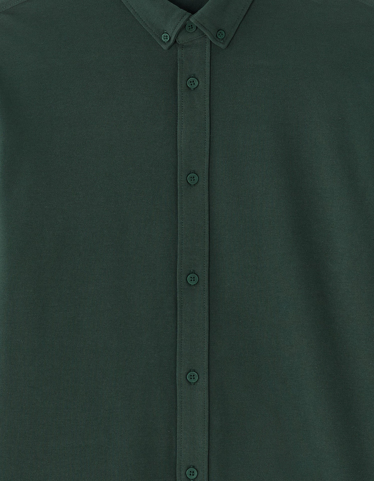 Regular Piqué Jersey Shirt - Runner