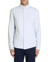 Regular Polka Dot Shirt 100% Cotton - White - Runner