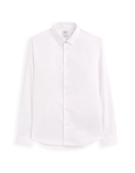 Regular shirt in royal oxford - white - Runner