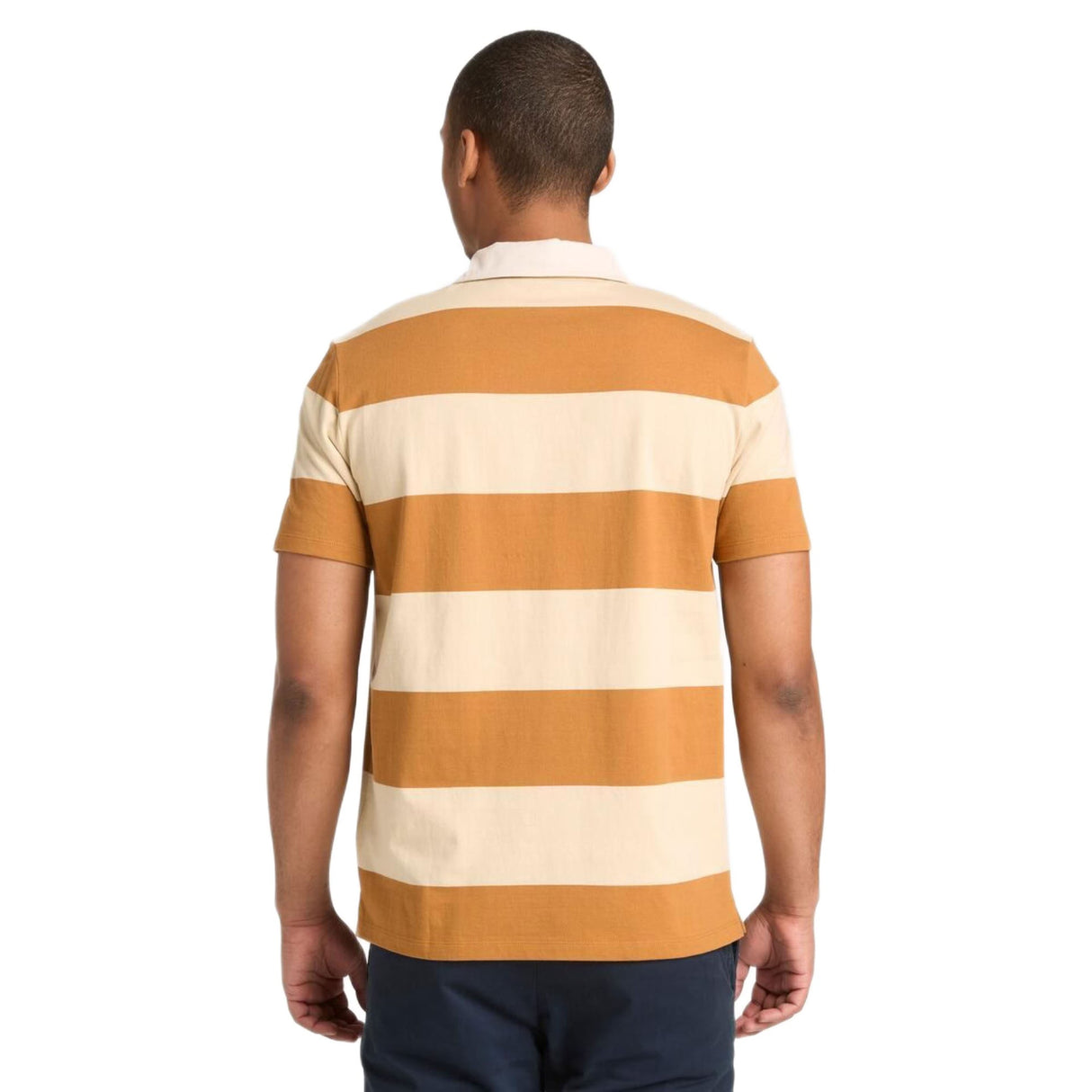 Rugby Striped Short Sleeve Polo - Runner