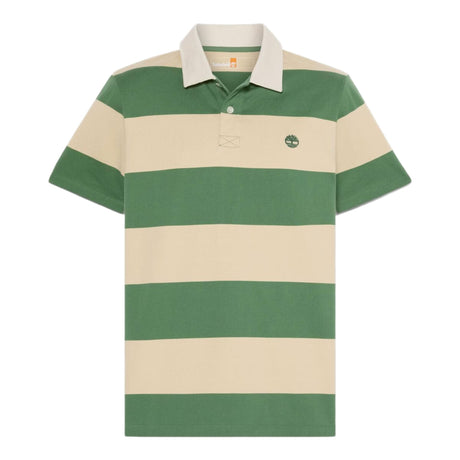 Rugby Striped Short Sleeve Polo - Runner