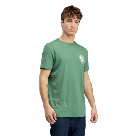 Rugged Logo Texture Ss Tee - Runner