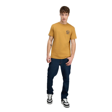 Rugged Logo Texture Ss Tee - Runner