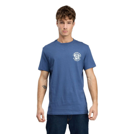Rugged Logo Texture Ss Tee - Runner