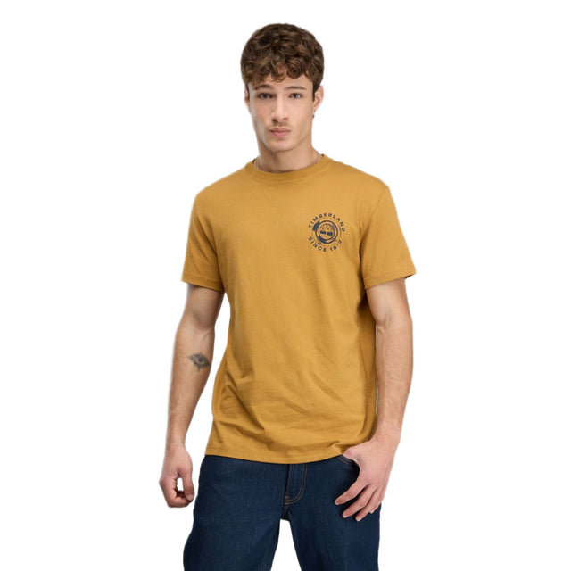 Rugged Logo Texture Ss Tee - Runner