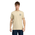 Rugged Logo Texture Ss Tee - Runner