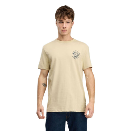 Rugged Logo Texture Ss Tee - Runner