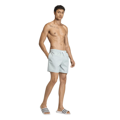 Seersucker Stripy Swim Shorts 5 - Inch - Runner