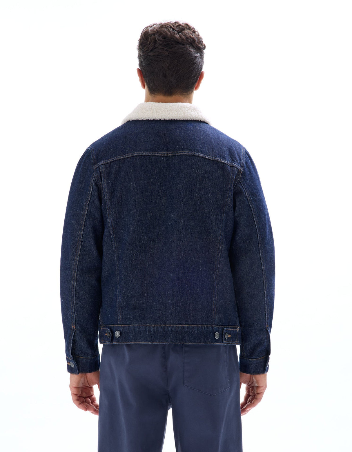 Sherpa - Lined Denim Jacket - Runner
