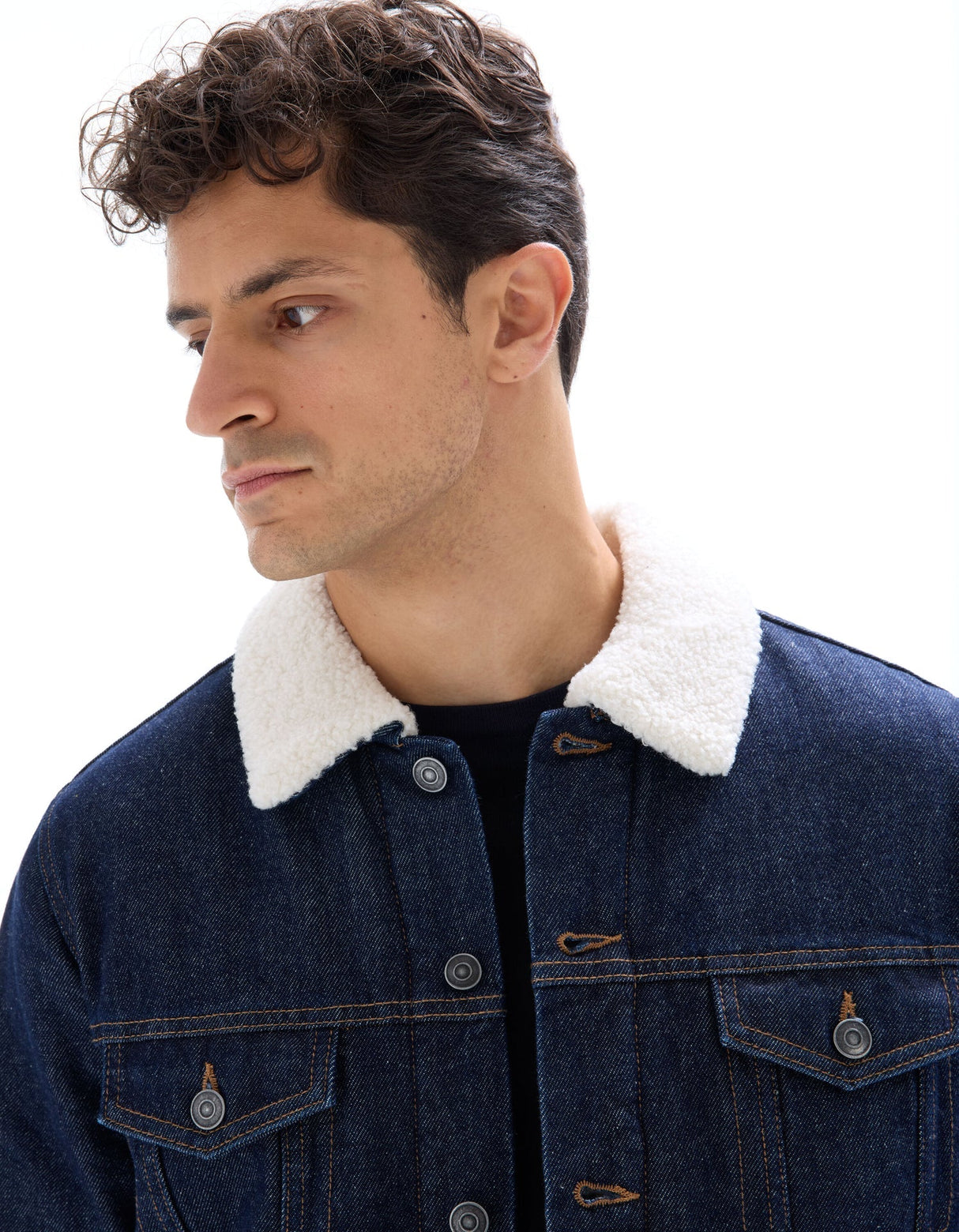 Sherpa - Lined Denim Jacket - Runner