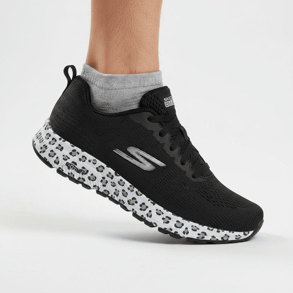Skecher Go Run Consistent-128284-BKW- SKW109 - Runner