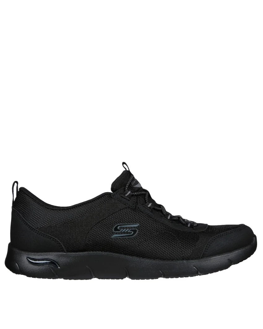 SKECHERS Arch Fit Refine - Her Ace 104391 - BBK SLIP - ON SNEAKERS SKW151 - Runner
