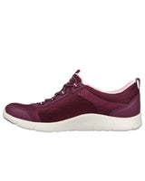 SKECHERS Arch Fit Refine - Her Ace 104391 - PLUM SLIP - ON SNEAKERS SKW150 - Runner