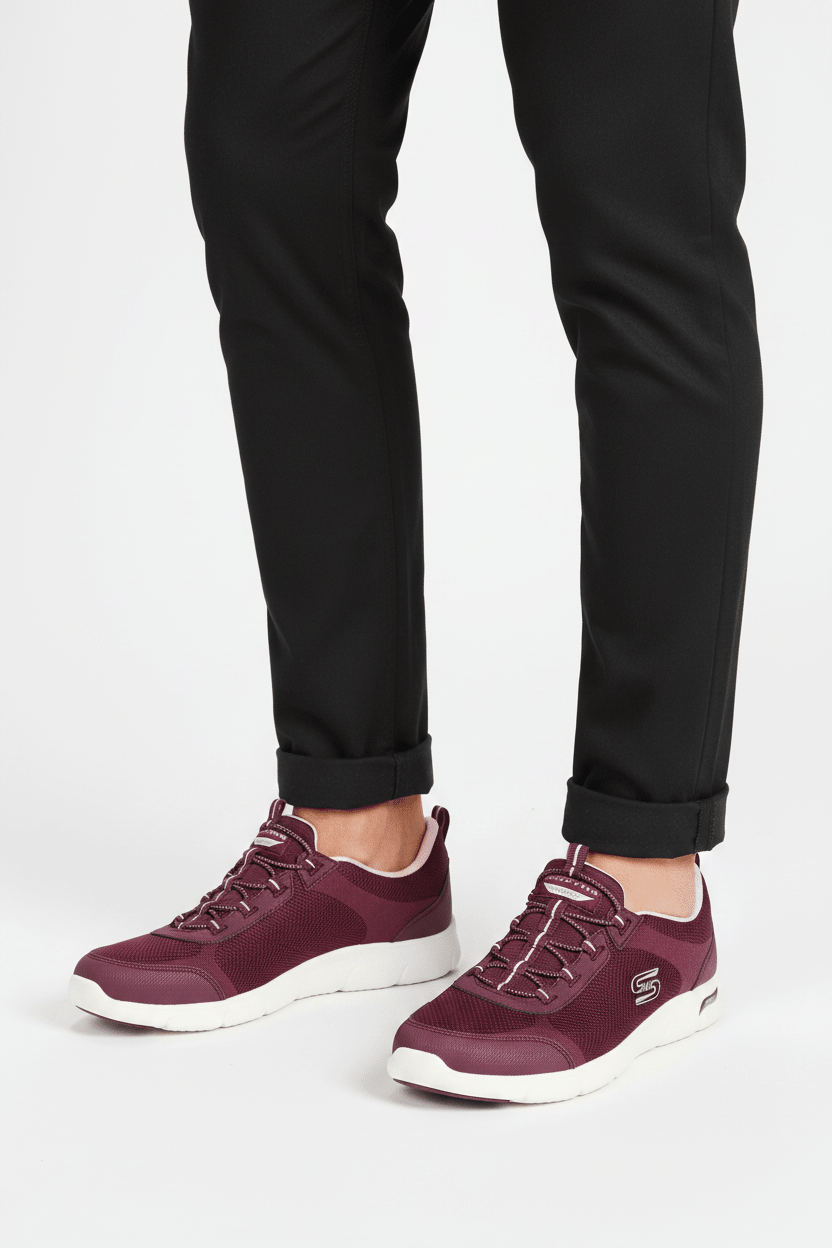 SKECHERS Arch Fit Refine - Her Ace 104391-PLUM SLIP-ON SNEAKERS SKW150 - Runner