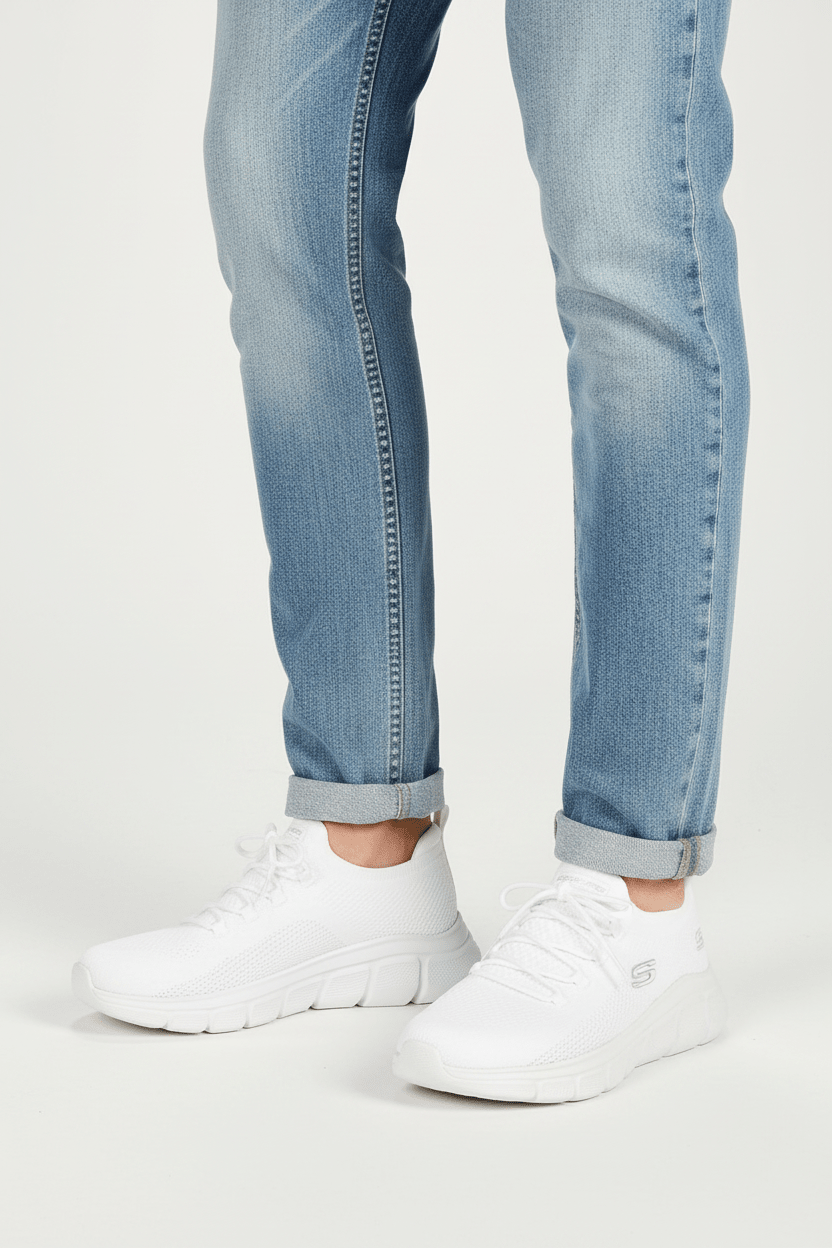 Skechers Bobs B Flex Lifestyle Shoes 118100-WHT SKM127 - Runner