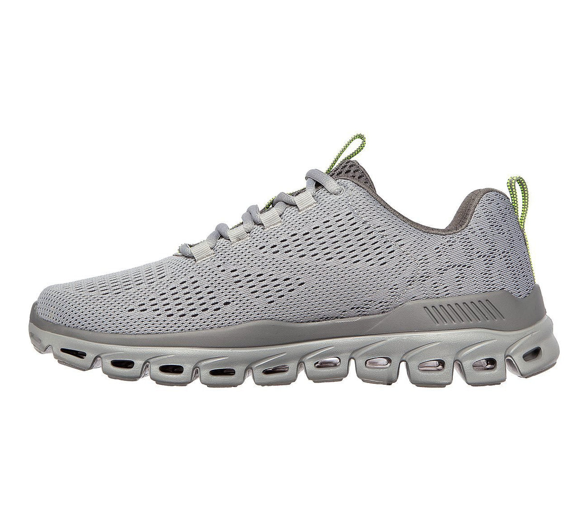 SKECHERS GLIDE - STEP - FASTEN UP 232136 - GRY SKM84 - Runner