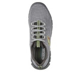 SKECHERS GLIDE - STEP - FASTEN UP 232136 - GRY SKM84 - Runner