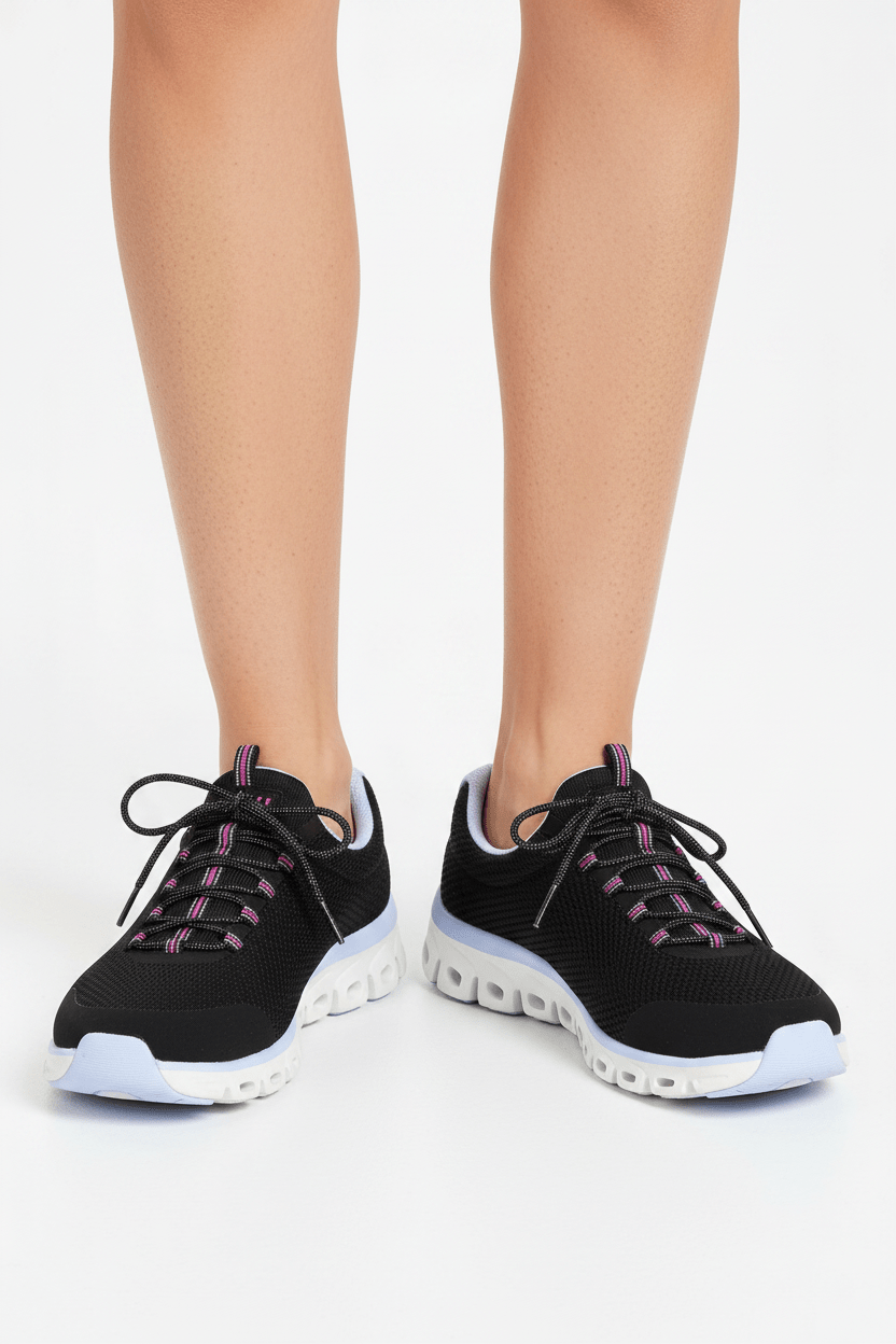 SKECHERS GO WALK FLEX Slip-On Shoes 104554-BKMT SKW168 - Runner