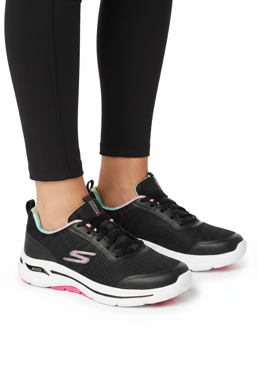 SKECHERS Skechers GOwalk Arch Fit - Wild Energy 124868/BKHP SKW26 - Runner