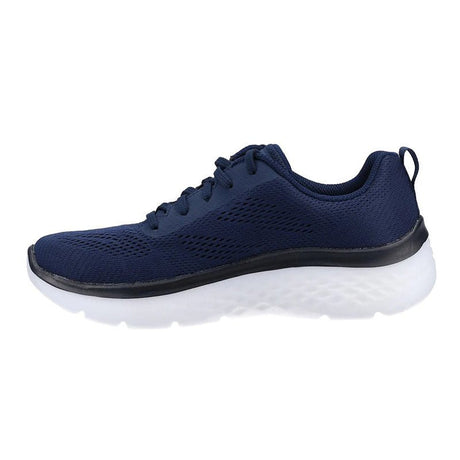 Skechers Women's Wide Fit Go Walk Hyper Burst Sneakers - 124578 - NVW - SKW103 - Runner