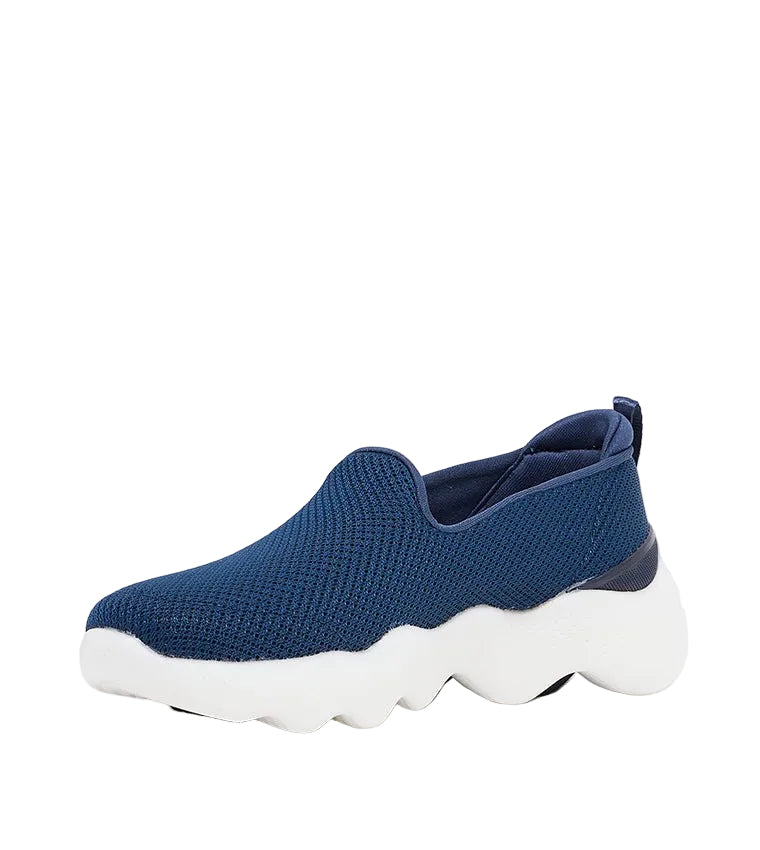 SKECHERSGO WALK MASSAGE FIT Mesh Detail Slip - On Shoes 124908 - NVY SKW139 - Runner