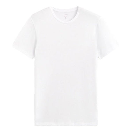 Slim Round - Neck T-Shirt In Stretch Cotton - Runner