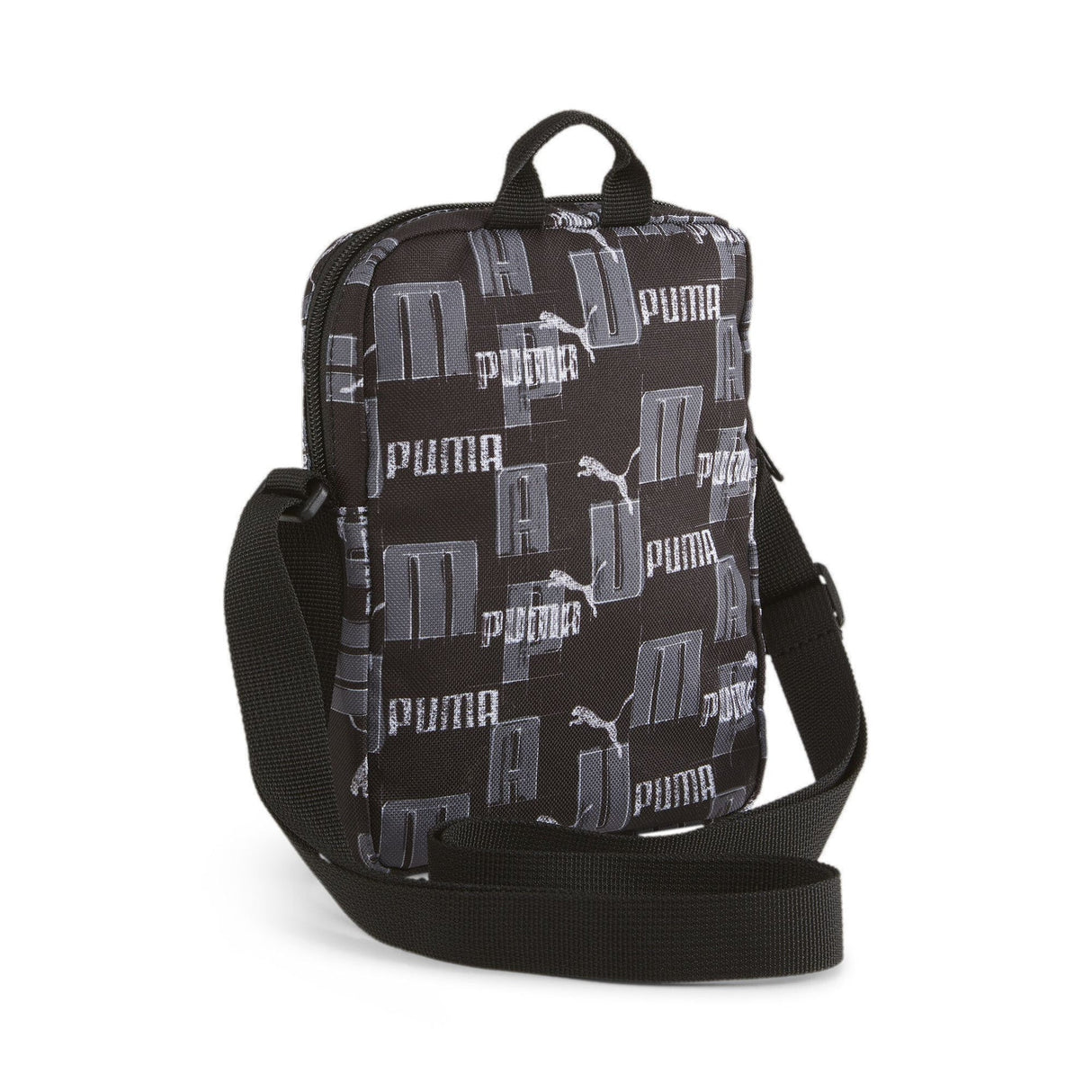 Small Men's Side Bag with Two Zippers - Runner
