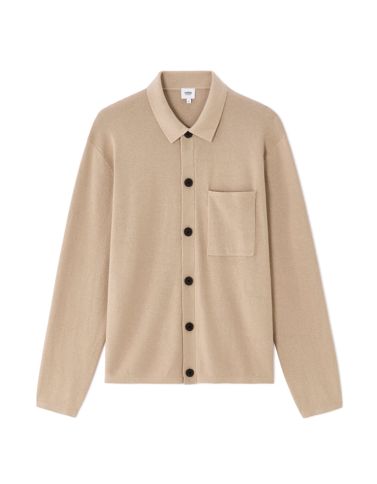 Solid Knit Overshirt - Runner