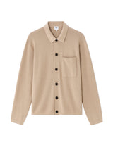 Solid Knit Overshirt - Runner