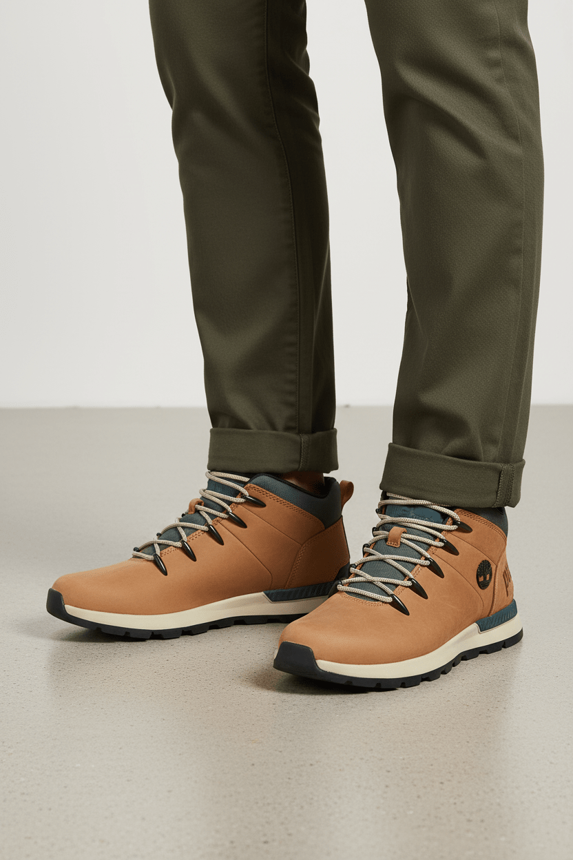 Sprint Trekker Mid Lace Up Sneaker Md - Runner