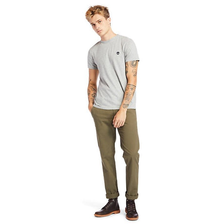 SS DUNSTAN RIVER JERSEY CREW TEE SLIM - Runner