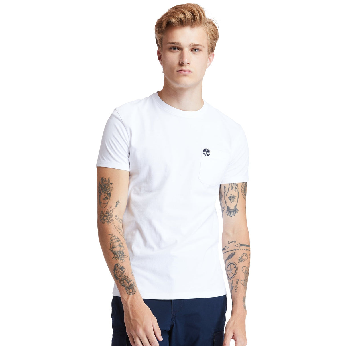 SS DUNSTAN RIVER POCKET TEE SLIM - Runner
